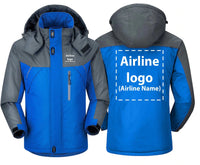 Thumbnail for Custom Airline Logo or Name Winter Jacket