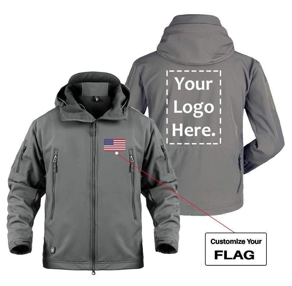 CUSTOM FLAG & LOGO DESIGNED MILITARY FLEECE THE AV8R