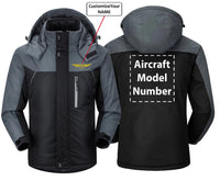 Thumbnail for CUSTOM NAME AND AIRCRAFT MODEL NUMBER WINTER COAT