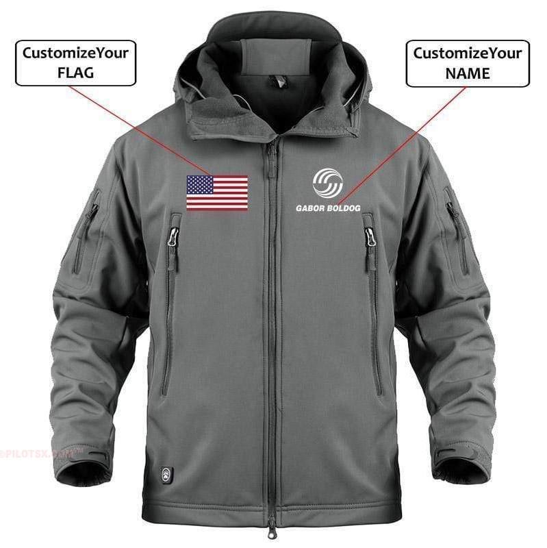 CUSTOM NAME & FLAG AIRBUS  LOGO - WARM TACTICAL II MILITARY FLEECE THE AV8R