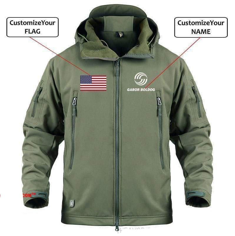 CUSTOM NAME & FLAG AIRBUS  LOGO - WARM TACTICAL II MILITARY FLEECE THE AV8R