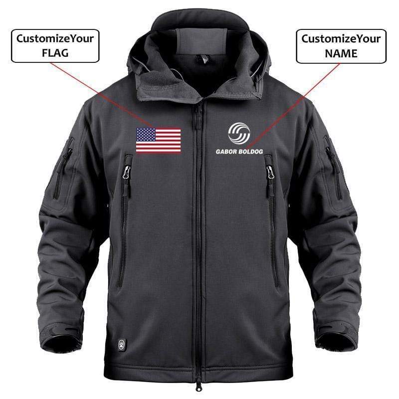 CUSTOM NAME & FLAG AIRBUS  LOGO - WARM TACTICAL II MILITARY FLEECE THE AV8R