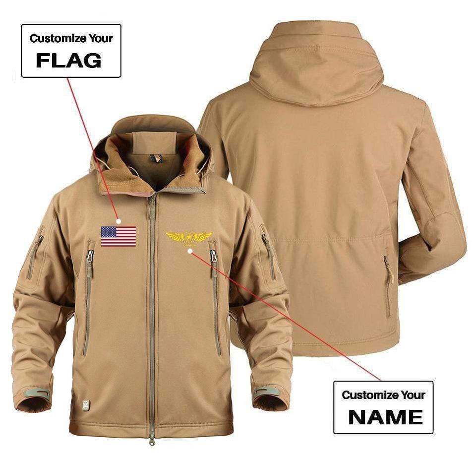 CUSTOM NAME & FLAG DESIGNED MILITARY FLEECE THE AV8R