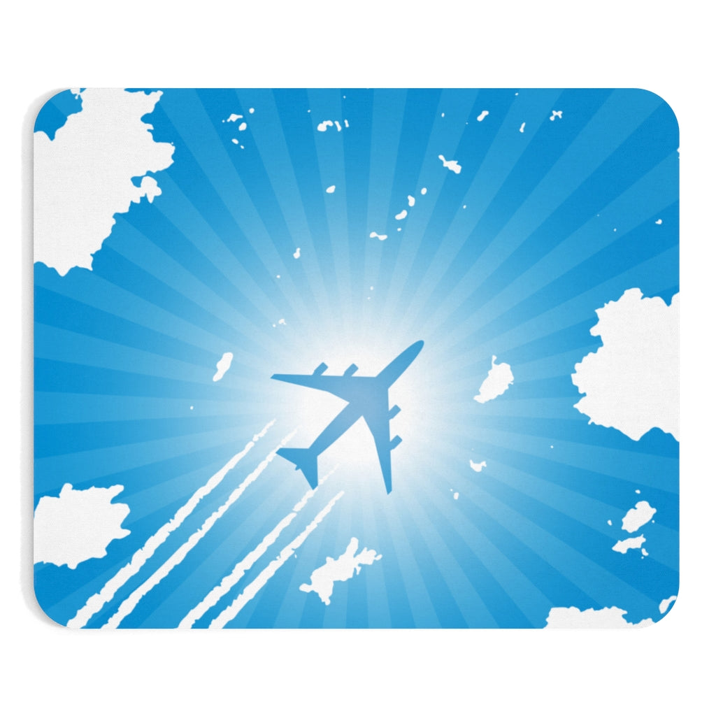 AVIATION  HEARTBEAT -  MOUSE PAD Printify