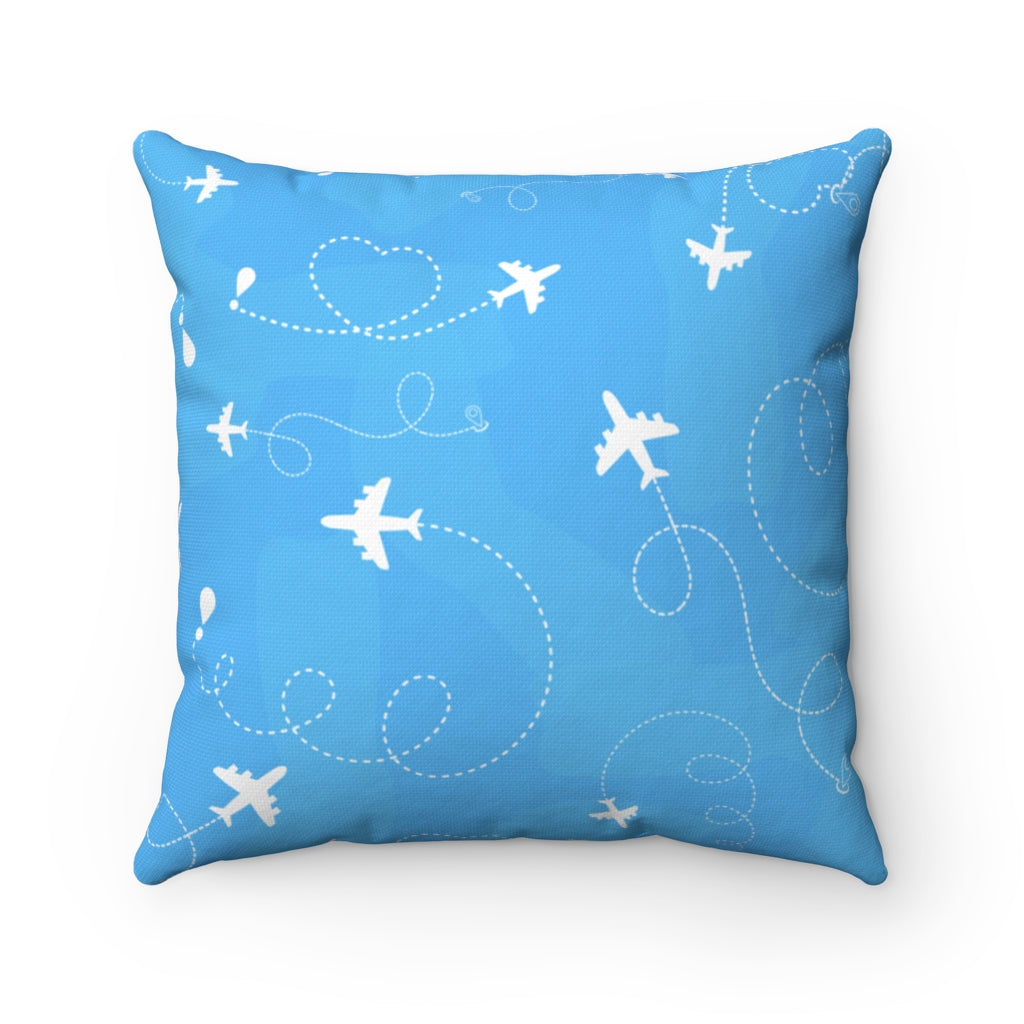 TRAVEL AROUND  PILLOW Printify