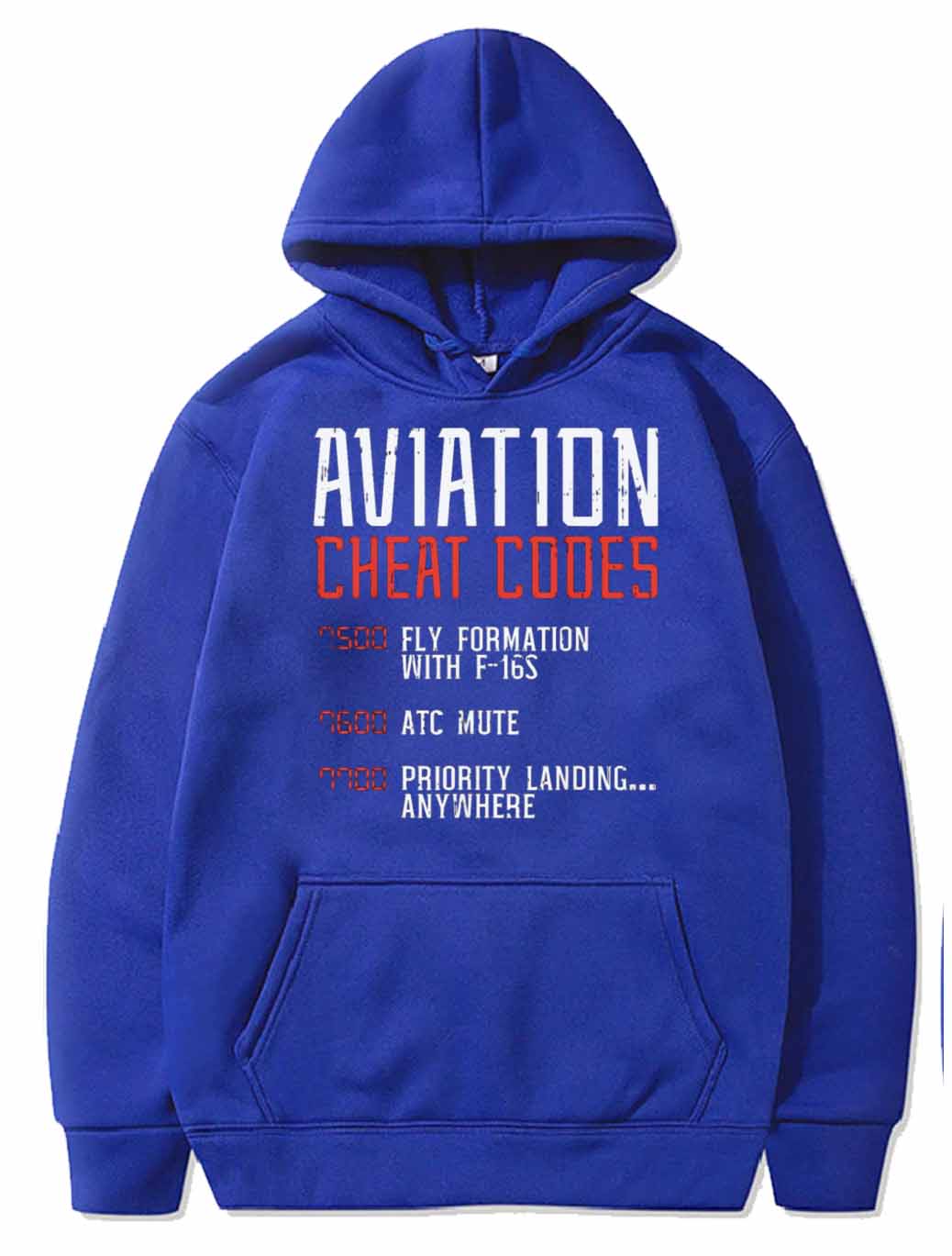 Aviation Cheat Codes Funny Airplane Humor Pilot PULLOVER THE AV8R