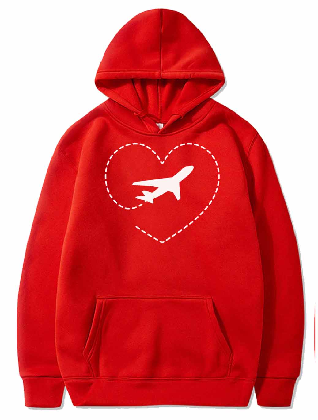 Airplane Heart Broken Line Cool Gift Idea PULLOVER THE AV8R