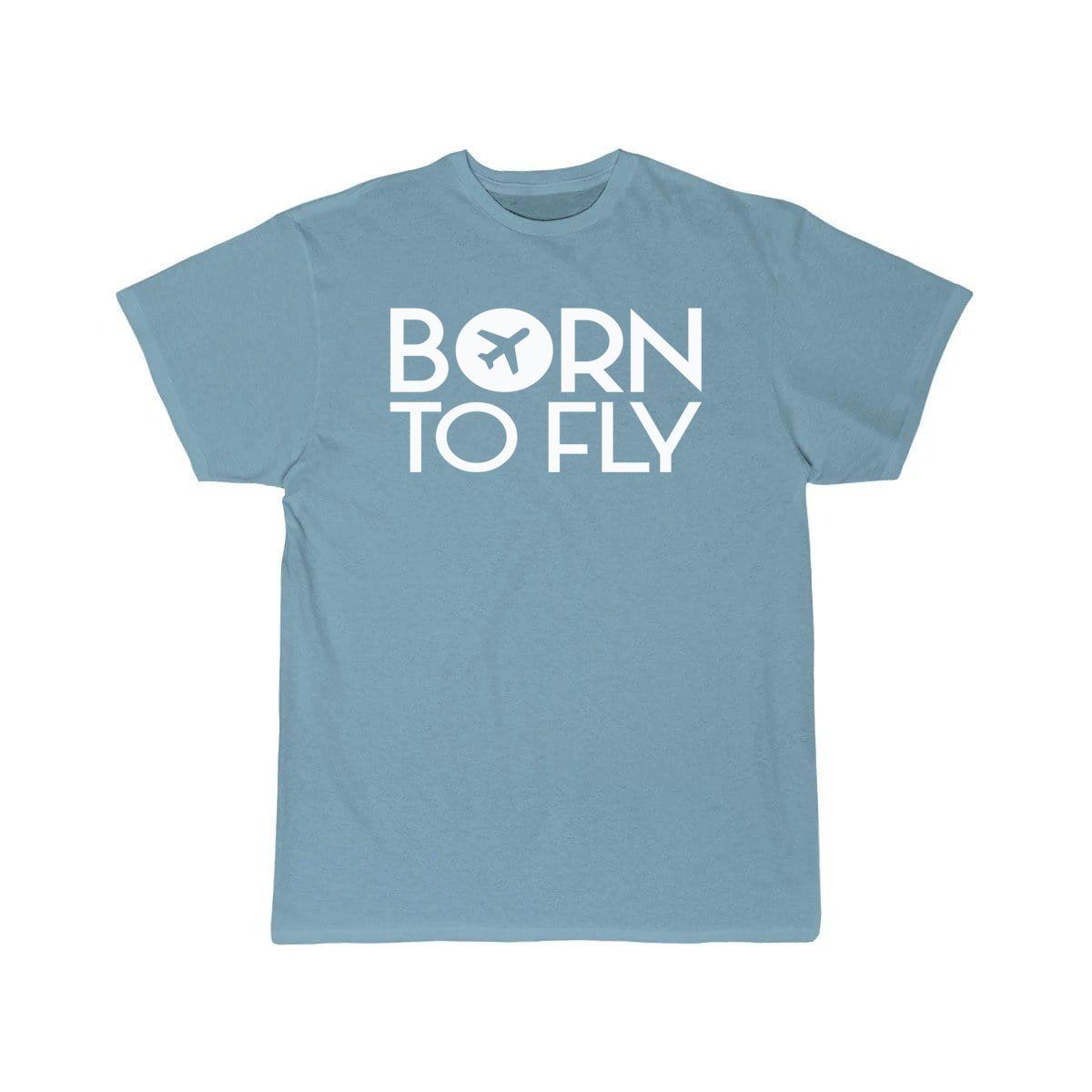 Born to fly Flight Cabin Crew Aviation Pilot T-SHIRT THE AV8R