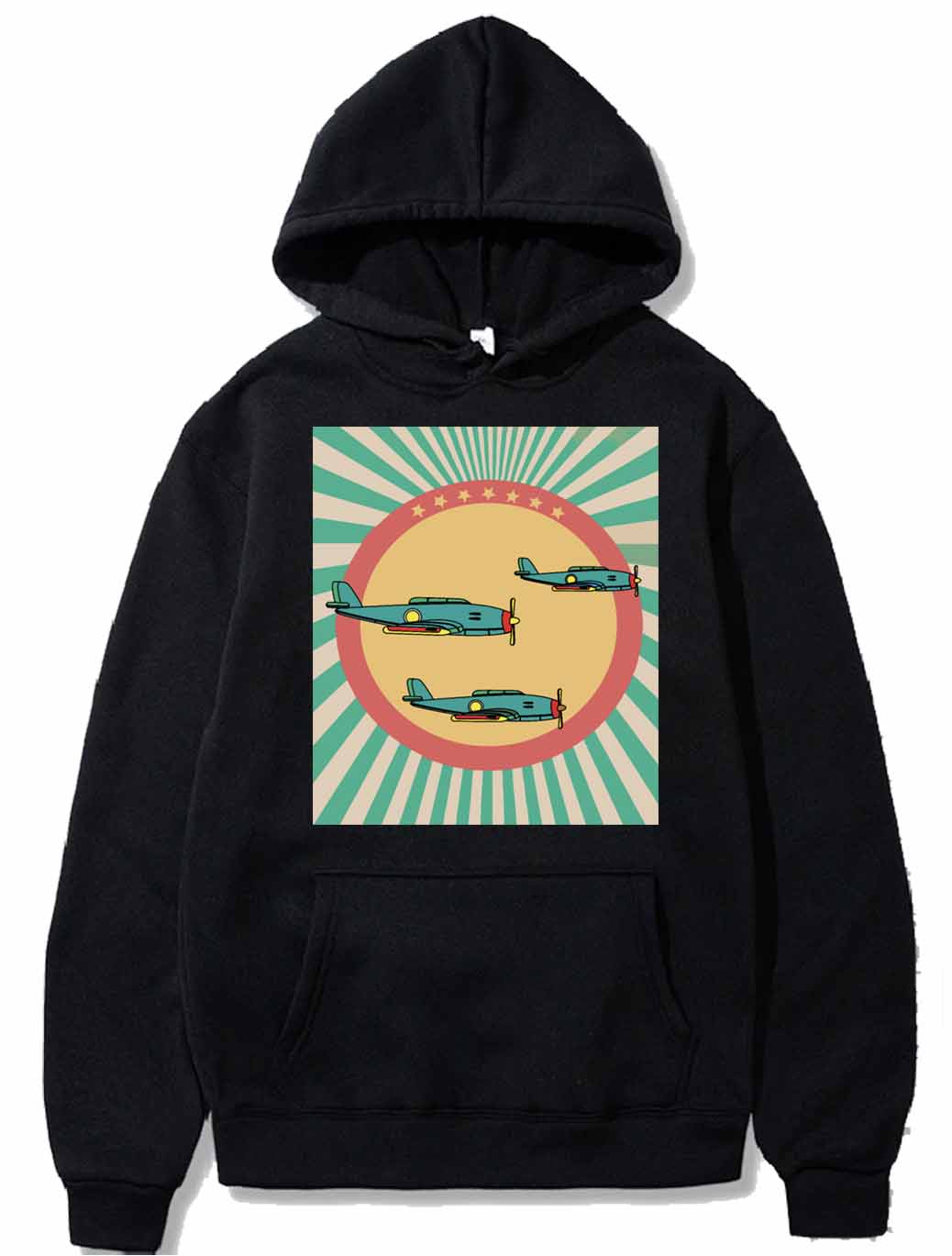 Retro Glider Plane PULLOVER THE AV8R