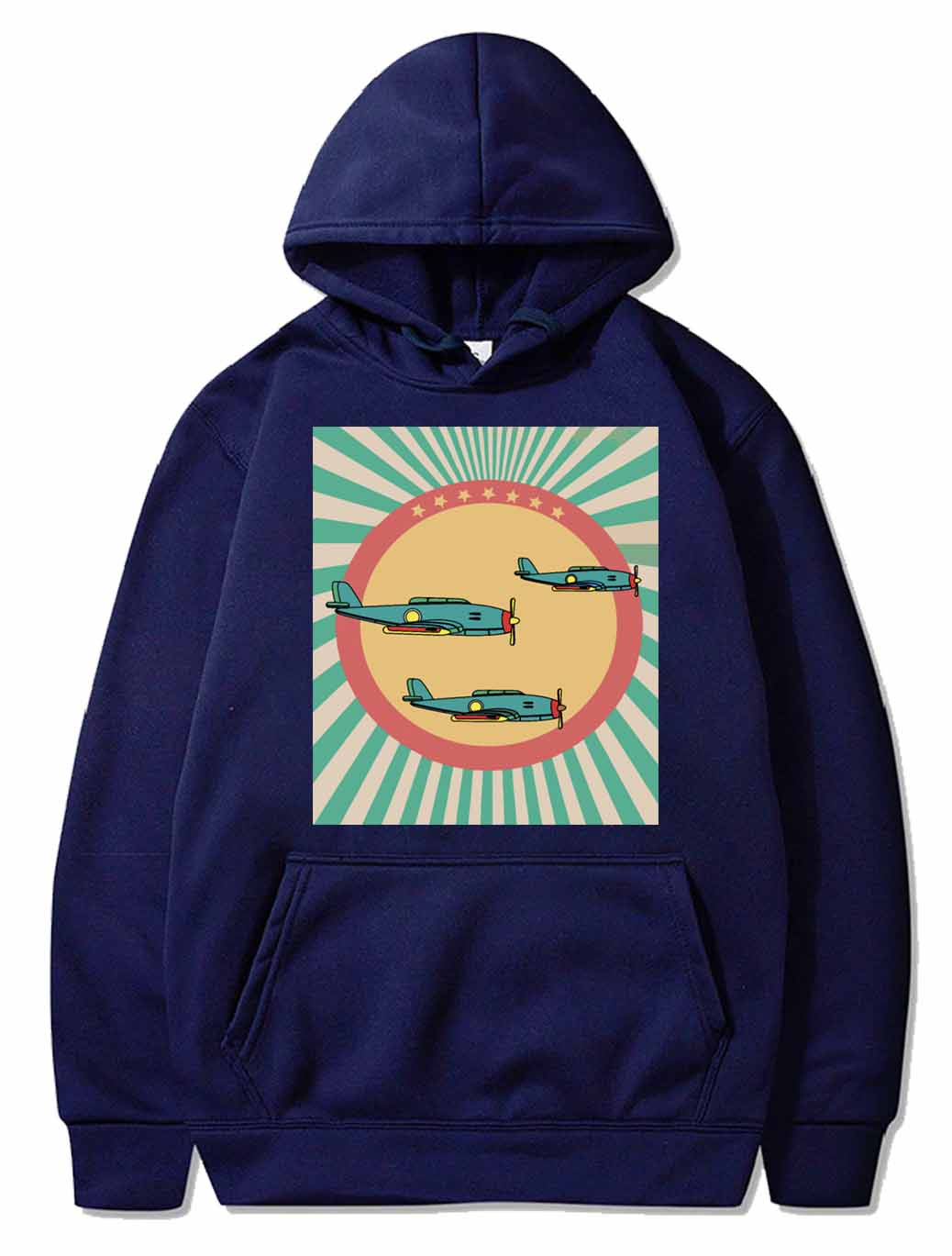 Retro Glider Plane PULLOVER THE AV8R