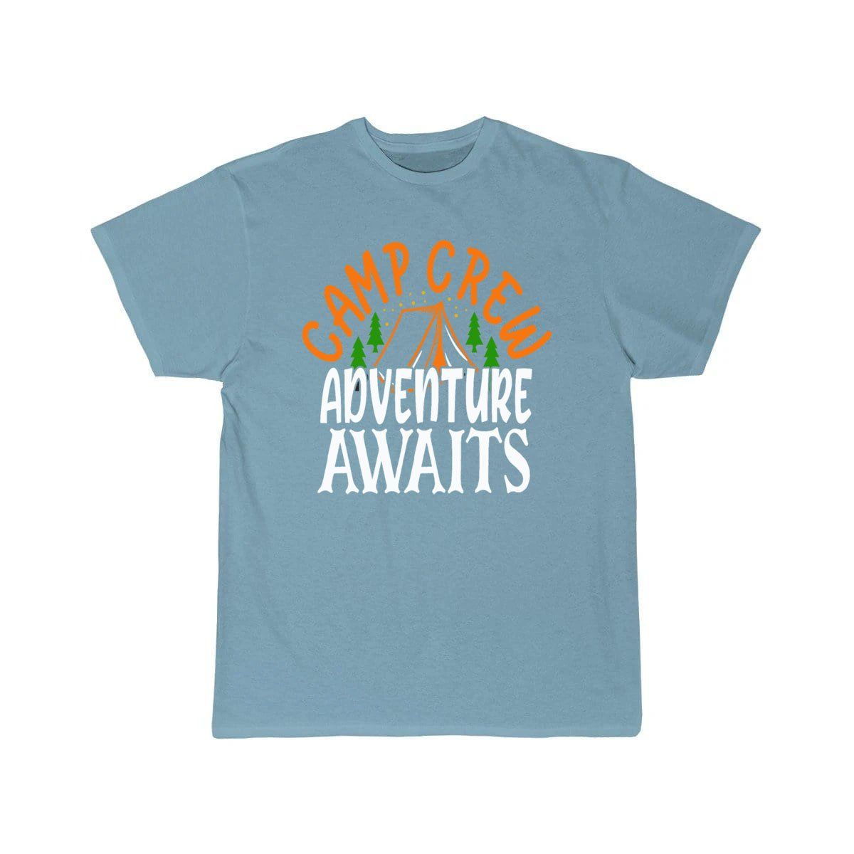 Camp Crew Adventure Awaits T-SHIRT THE AV8R