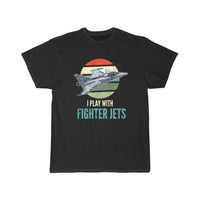 Thumbnail for Fighter Jets Vintage Aircraft Airplane Pilot T Shirt THE AV8R