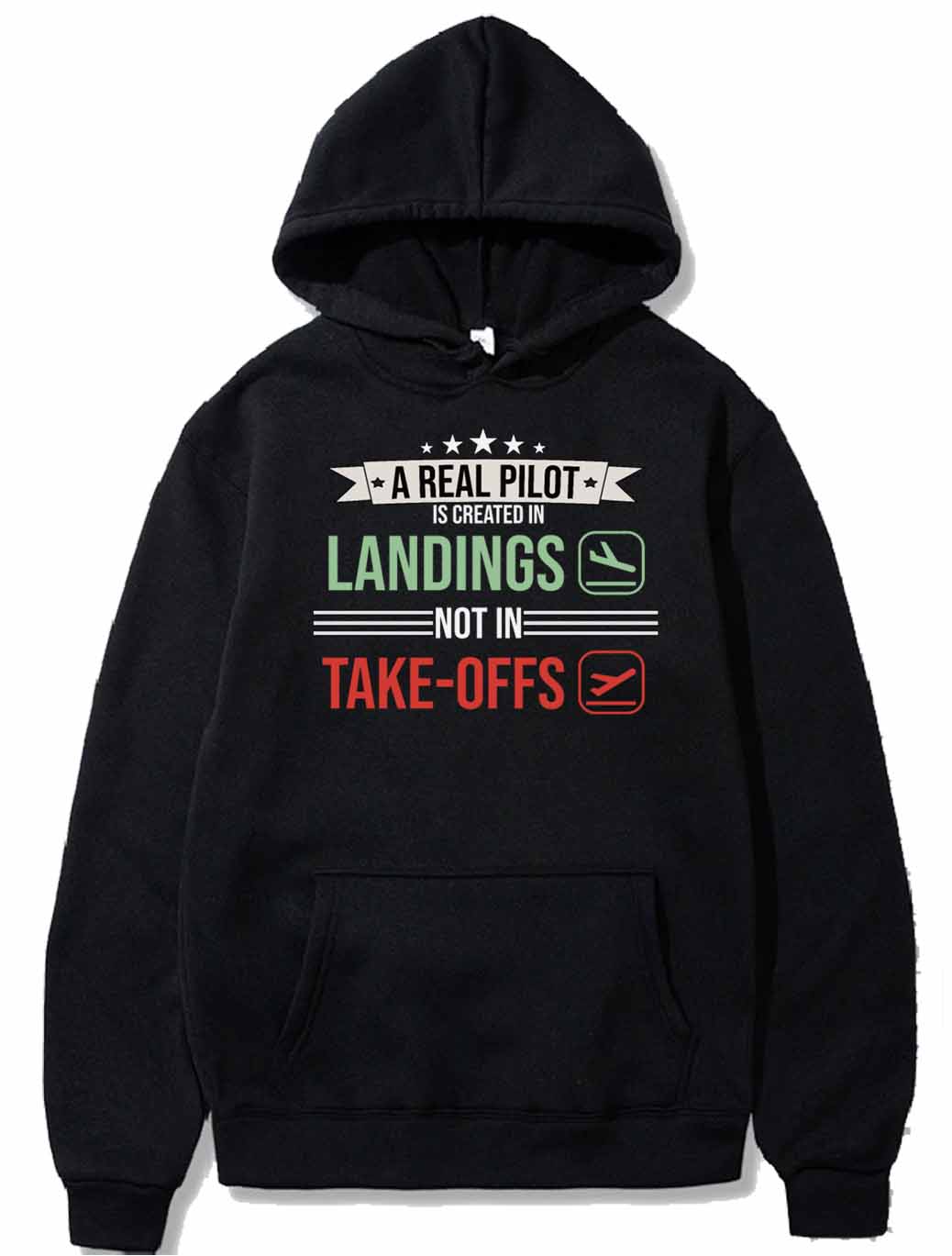 Pilot landing airplane take off aviation gift idea PULLOVER THE AV8R