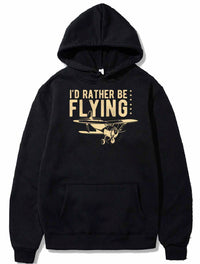 Thumbnail for I'd Rather Be Flying Flying Pilot Plane PULLOVER THE AV8R