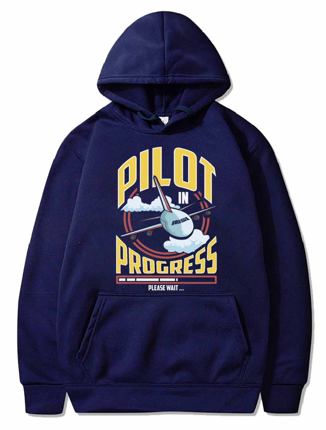 Funny Pilot In Progress Please Wait Airplane Pilot PULLOVER THE AV8R