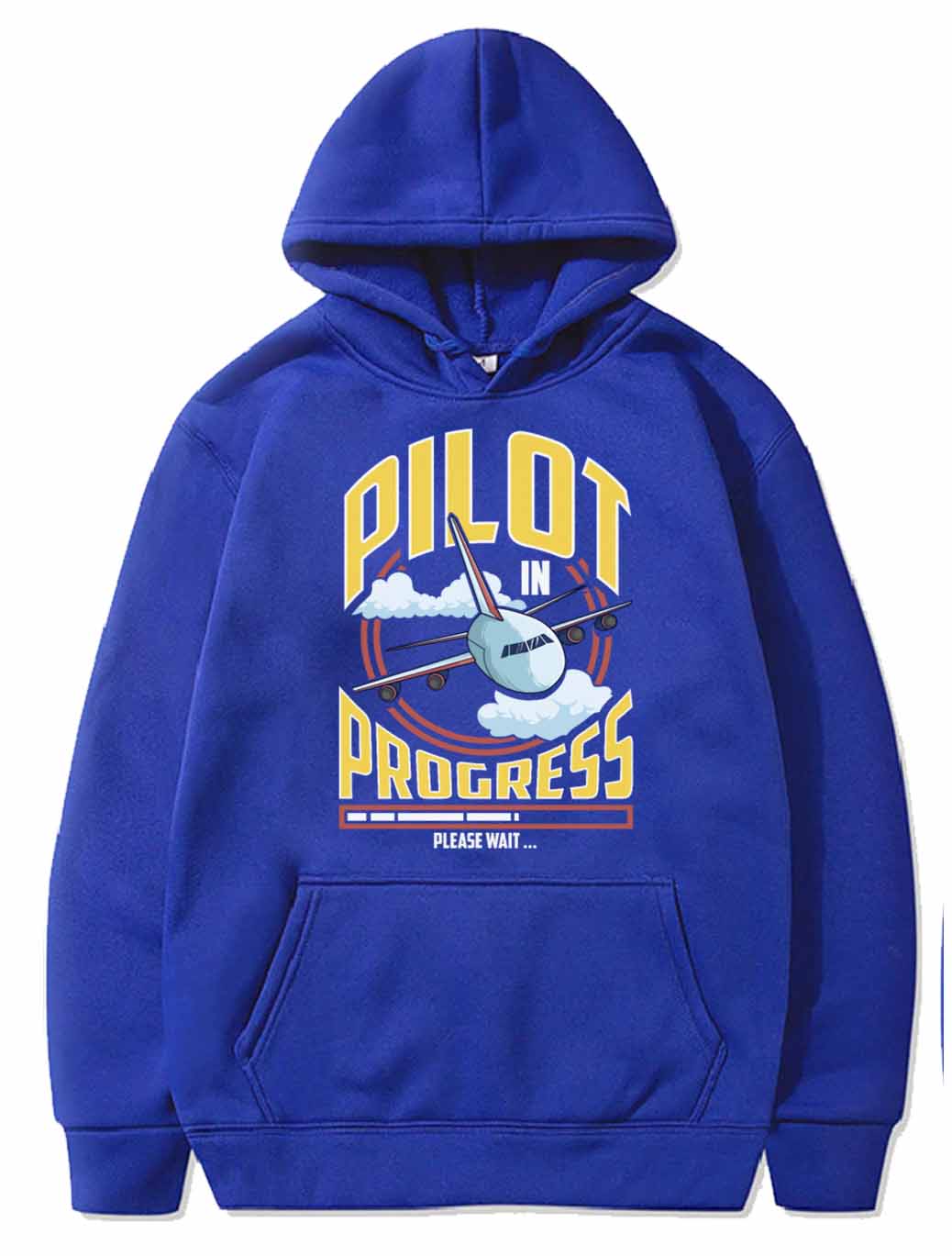 Funny Pilot In Progress Please Wait Airplane Pilot PULLOVER THE AV8R