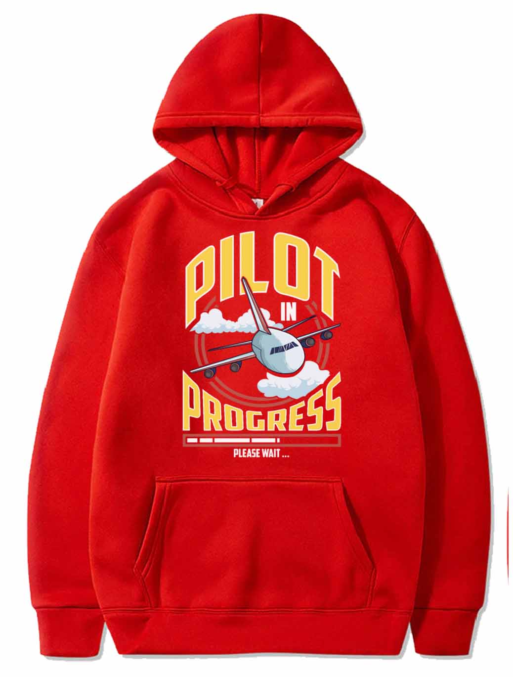 Funny Pilot In Progress Please Wait Airplane Pilot PULLOVER THE AV8R