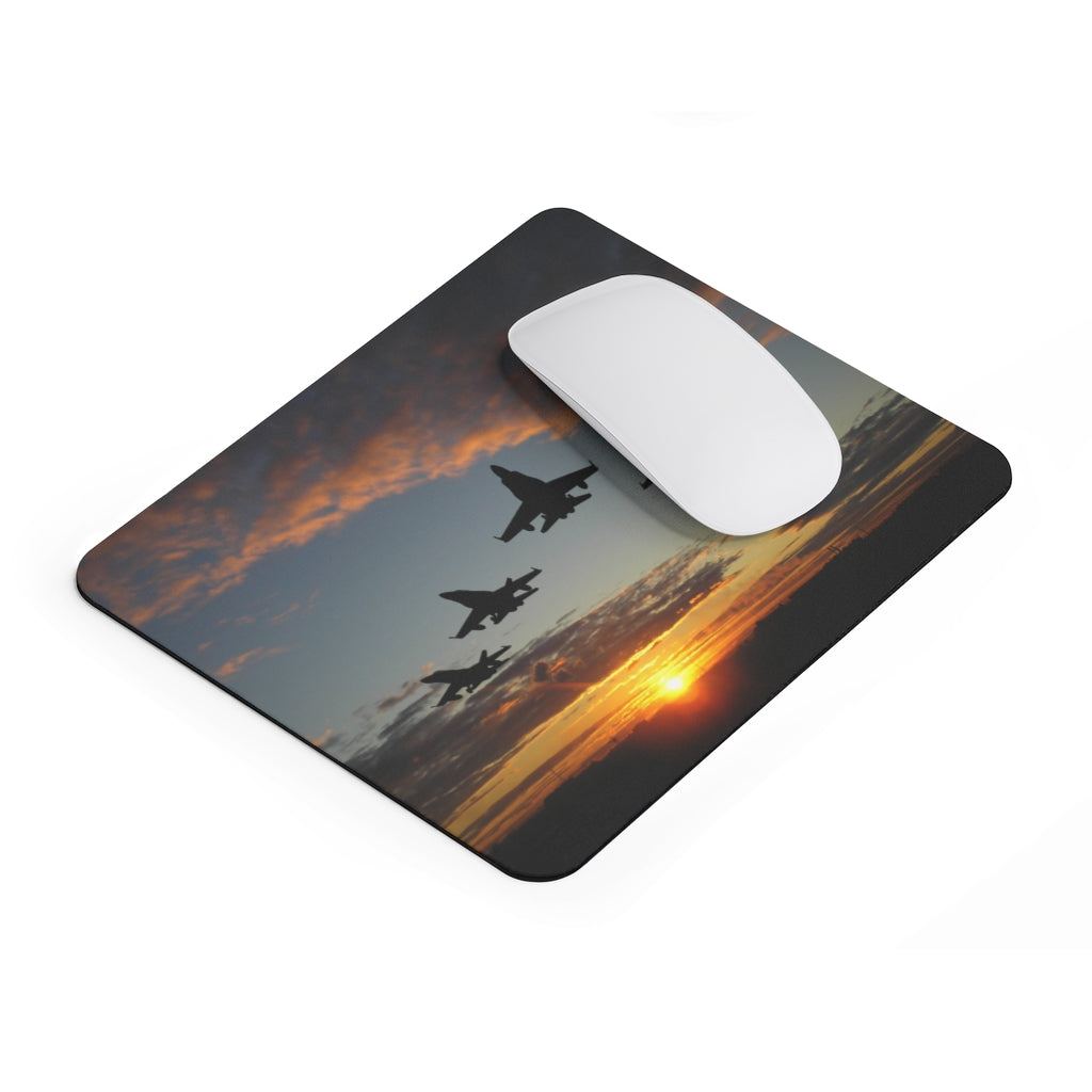 AIRCRAFT MORNING -  MOUSE PAD Printify