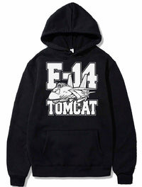 Thumbnail for F-14 Tomcat Classic Fighter Jet Aircraft Cartoon PULLOVER THE AV8R