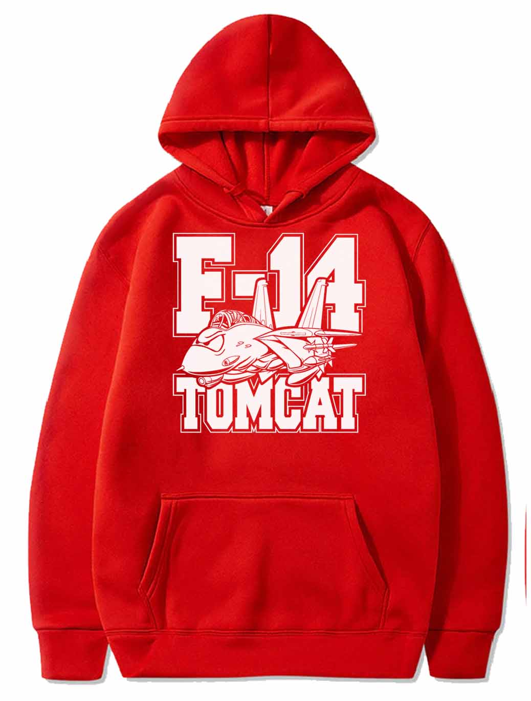 F-14 Tomcat Classic Fighter Jet Aircraft Cartoon PULLOVER THE AV8R