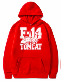 Thumbnail for F-14 Tomcat Classic Fighter Jet Aircraft Cartoon PULLOVER THE AV8R