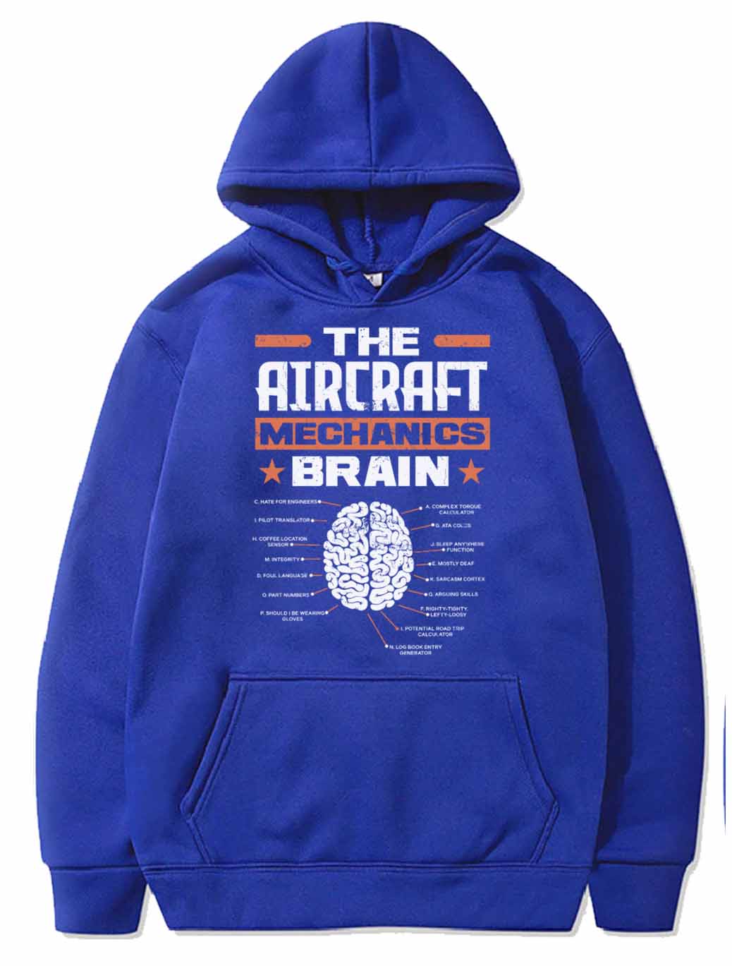 Aircraft Mechanic Brain PULLOVER THE AV8R