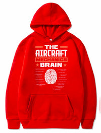 Thumbnail for Aircraft Mechanic Brain PULLOVER THE AV8R