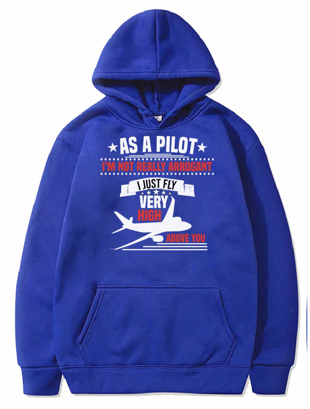 plane pilot flight high humor funny plane gift PULLOVER THE AV8R