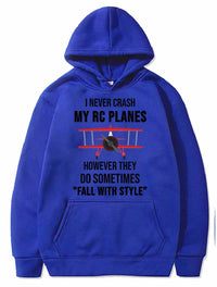 Thumbnail for Model Building Maker Models RC Airplane Funny PULLOVER THE AV8R