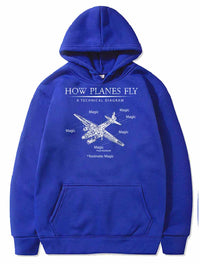 Thumbnail for How Planes Fly Airplane Aerospace Engineering PULLOVER THE AV8R