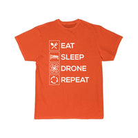 Thumbnail for EAT SLEEP DRONE REPEAT CLASSIC T-SHIRT THE AV8R