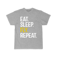 Thumbnail for EAT SLEEP FLY REPEAT CLASSIC T-SHIRT THE AV8R