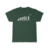 Thumbnail for EVOLUTION OF MAN - DRONE PILOT EDITION WHITE CLASSIC T-SHIRT THE AV8R