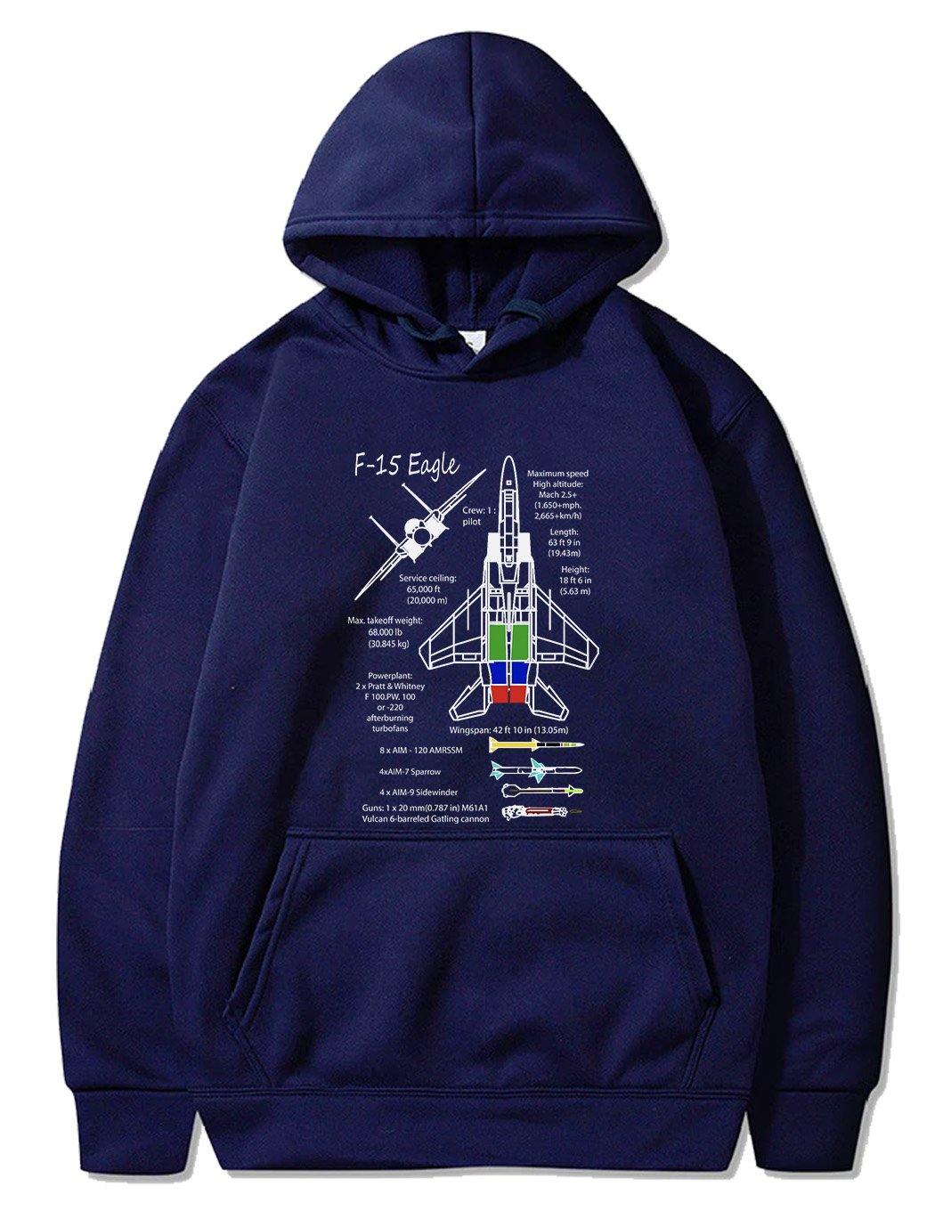 F-15 EAGLE DESIGNED PULLOVER THE AV8R