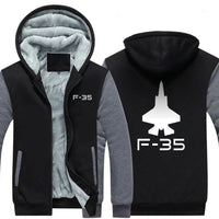 Thumbnail for F-35 DESIGNED ZIPPER SWEATER THE AV8R