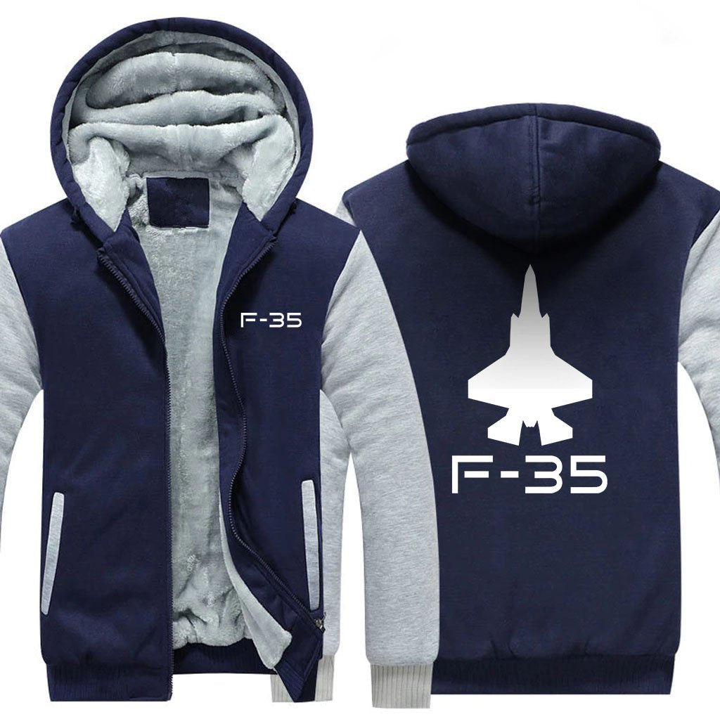 F-35 DESIGNED ZIPPER SWEATER THE AV8R