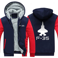 Thumbnail for F-35 DESIGNED ZIPPER SWEATER THE AV8R