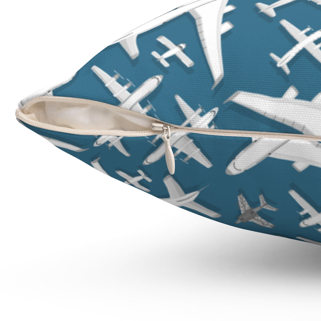 AIRPLANES PILLOW Printify