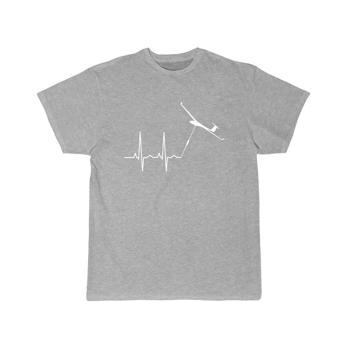 GLIDER PILOT GLIDER PILOT HEARTBEAT GIFT IDEAIRBUS CLASSIC T-SHIRT THE AV8R