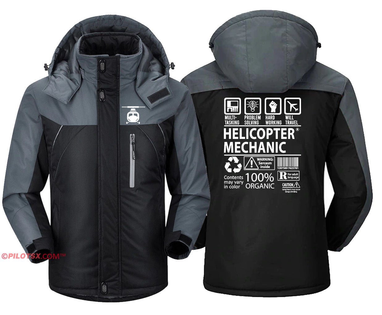 HELICOPTER MECHANIC WINDBREAKER JACKET THE AV8R