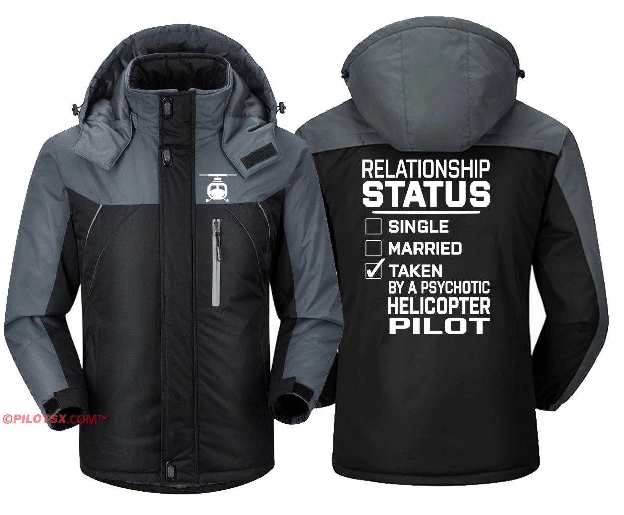 HELICOPTER PILOT WINDBREAKER JACKET THE AV8R