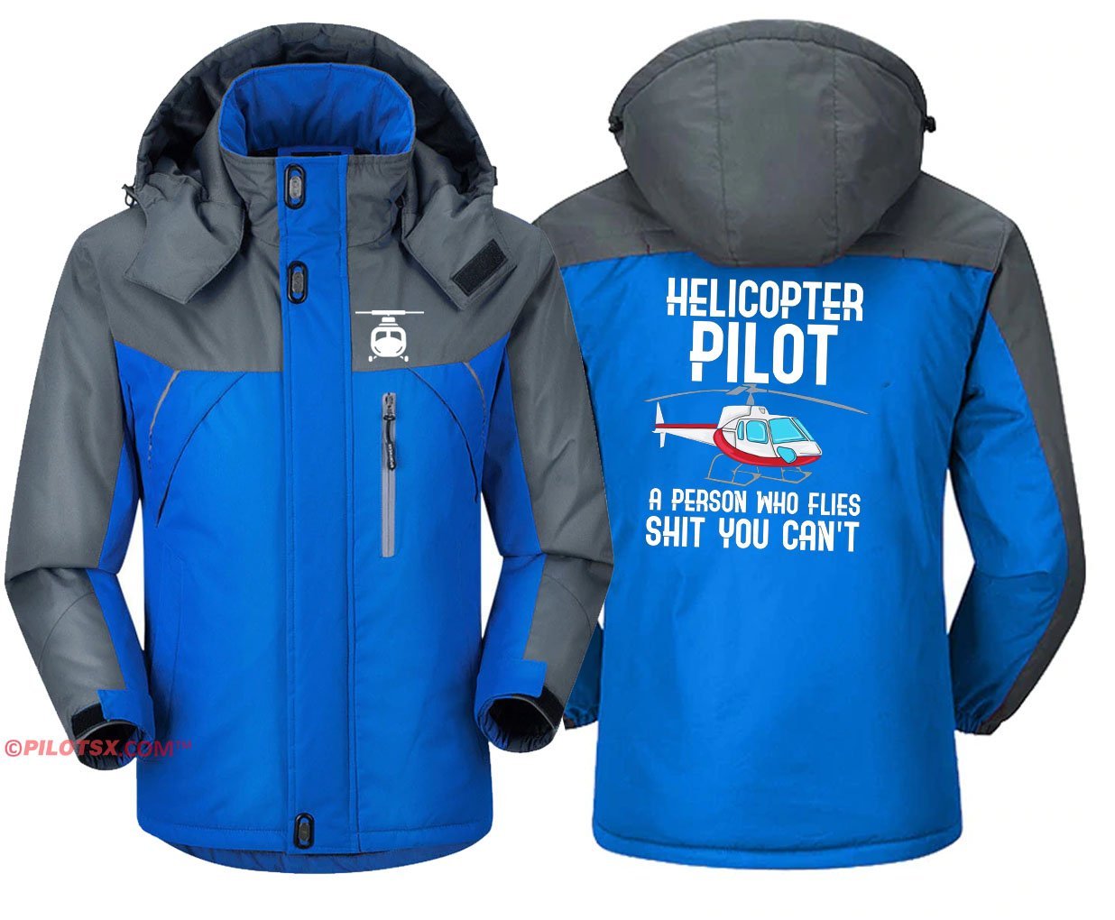 HELICOPTER PILOT WINDBREAKER JACKET THE AV8R