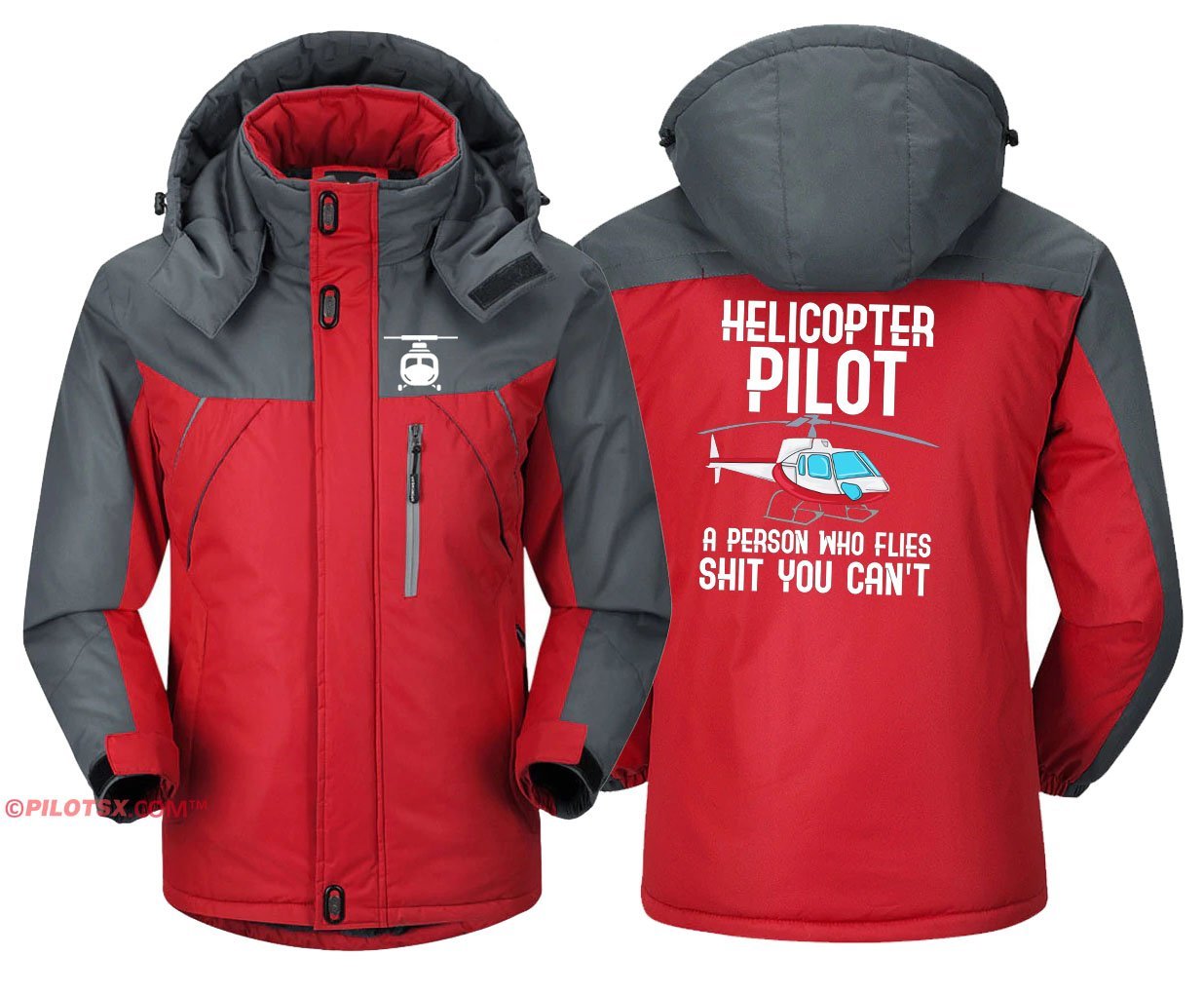 HELICOPTER PILOT WINDBREAKER JACKET THE AV8R