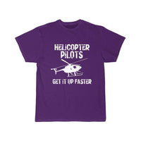 Thumbnail for HELICOPTER PILOTS GET IT UP FASTER T SHIRT THE AV8R