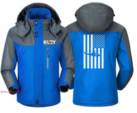 Thumbnail for HU-1 HUEY WITH FLAG WINDBREAKER JACKET THE AV8R