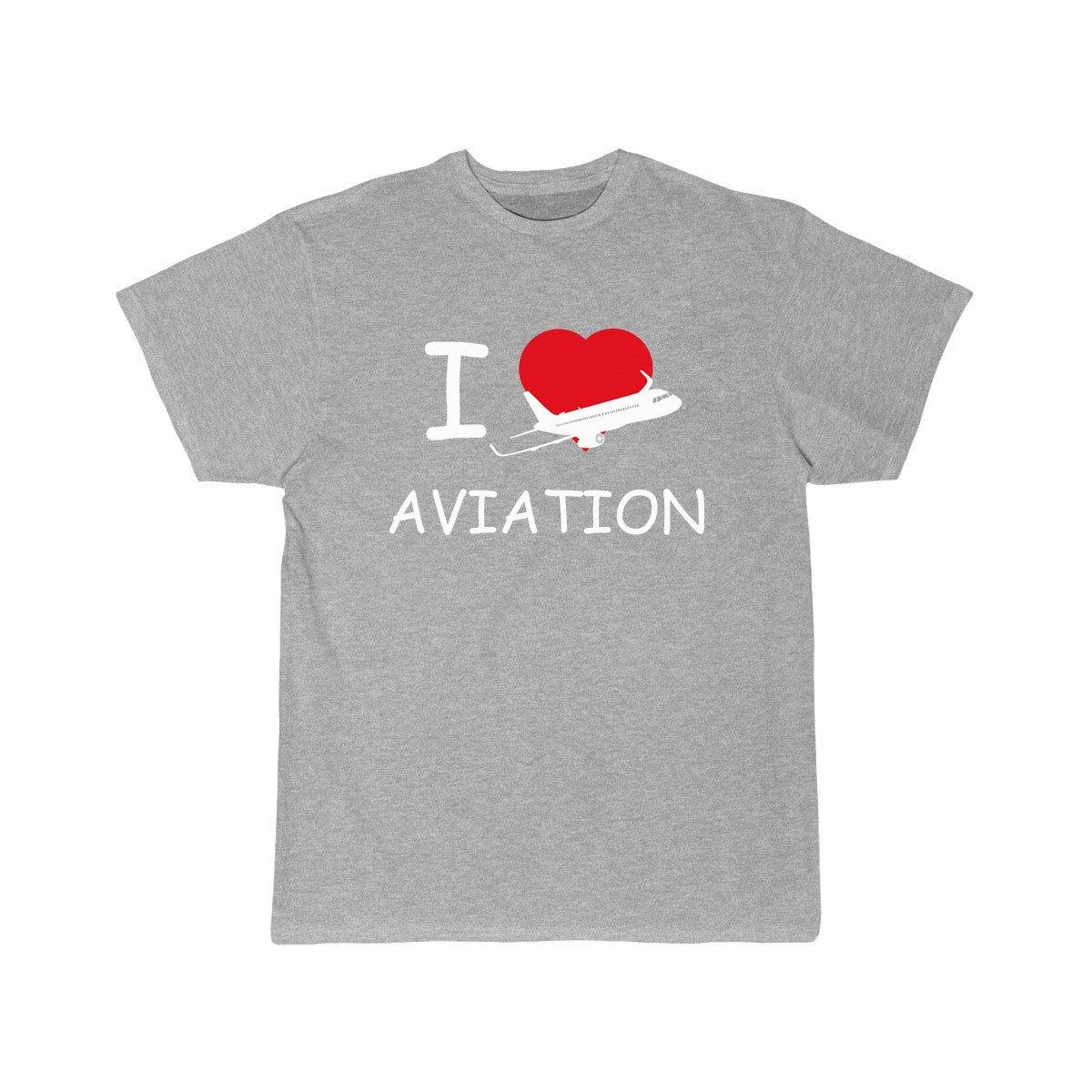 I LOVE AVIATION DESIGNED T SHIRT THE AV8R