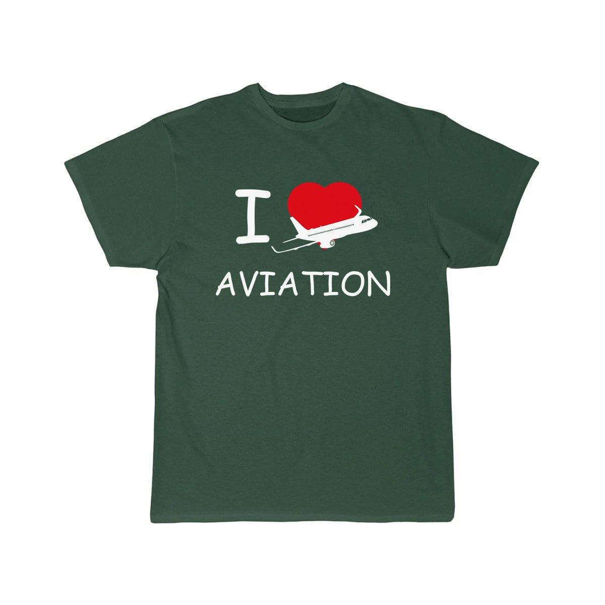 I LOVE AVIATION DESIGNED T SHIRT THE AV8R