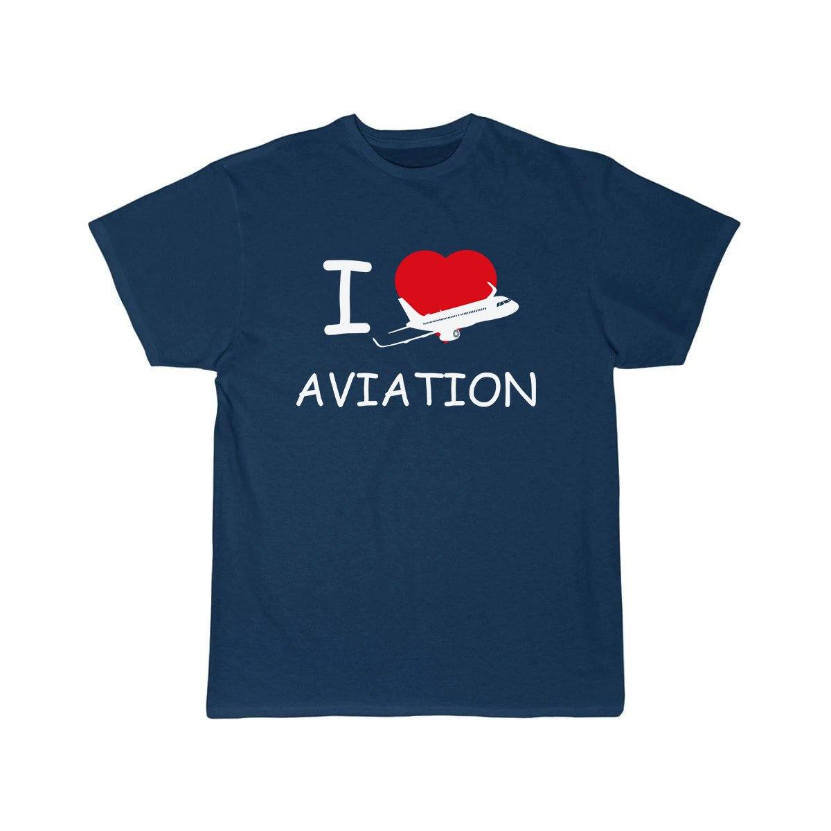 I LOVE AVIATION DESIGNED T SHIRT THE AV8R