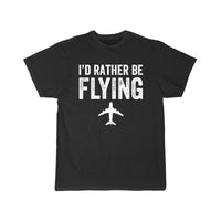 Thumbnail for I'D RATHER BE FLYING ESSENTIAL T-SHIRT THE AV8R