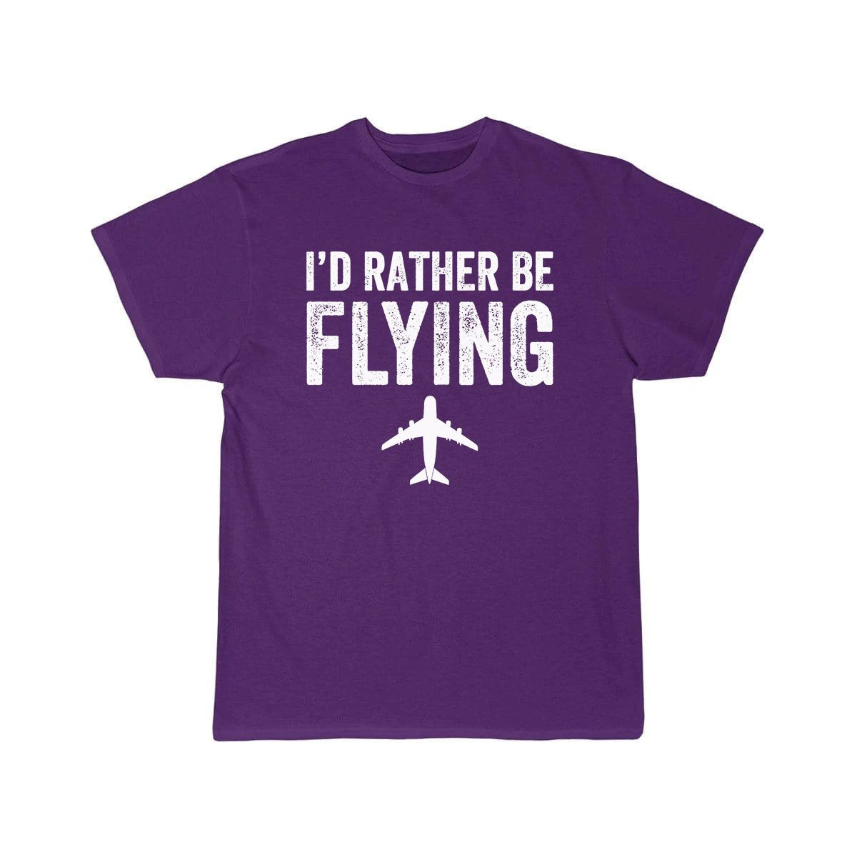 I&#39;D RATHER BE FLYING ESSENTIAL T-SHIRT THE AV8R